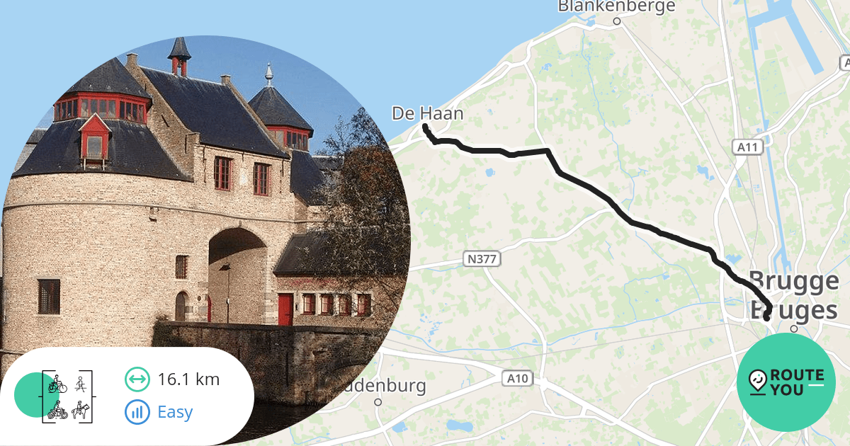Brugge - De Haan - Alle Routes | Routeyou