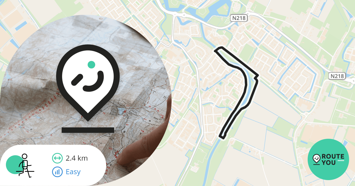 Op verkenning langs het water Brielle Wandelroute RouteYou