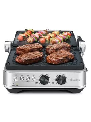 Breville Sear & Press Stainless Steel Electric Grill BGR700 | TheBay