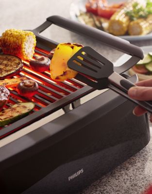 Smokeless Indoor Infrared BBQ Grill HD6371/94