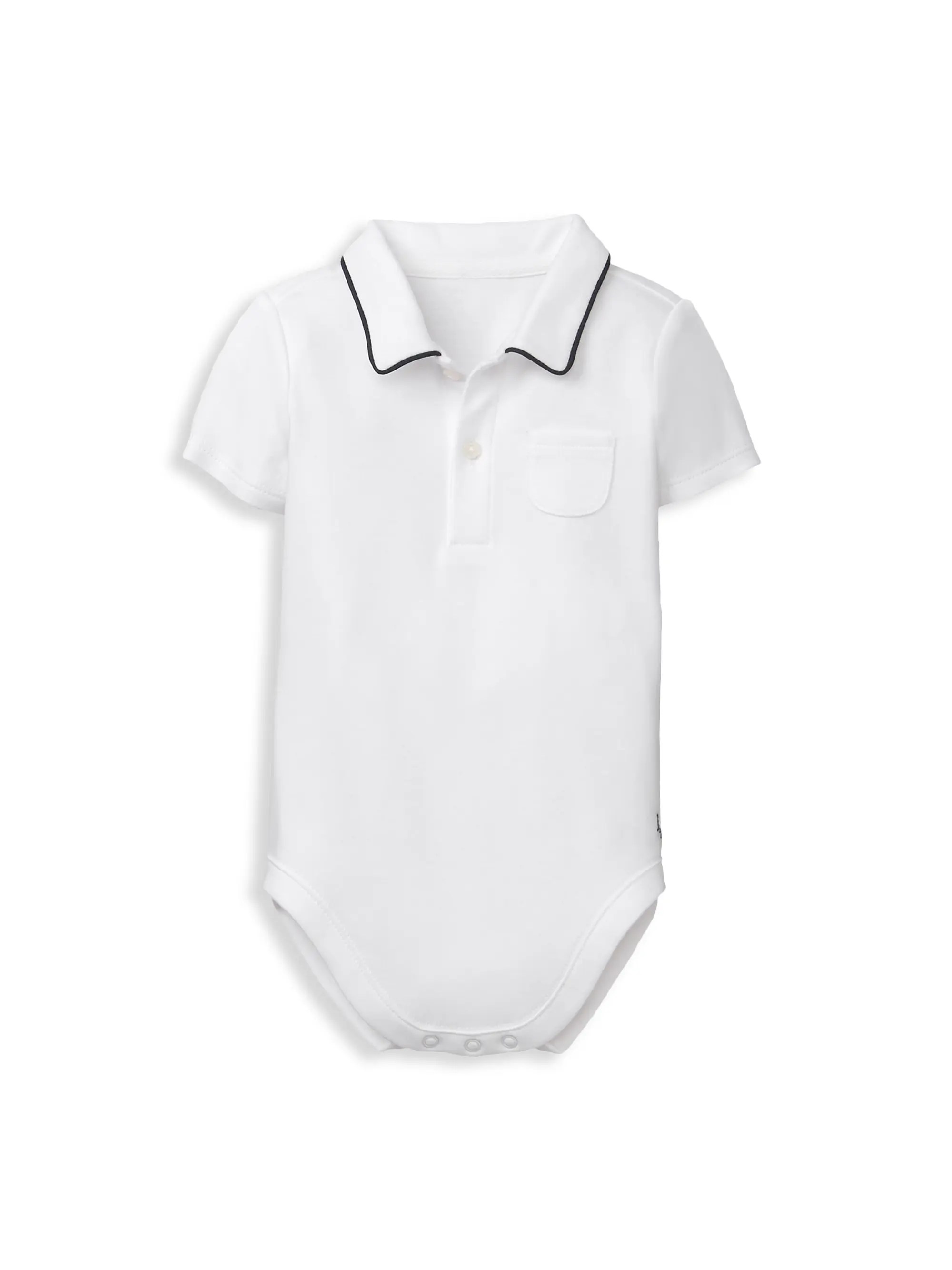 Shop Janie and Jack Boy's Cotton Polo Bodysuit Saks Fifth Avenue
