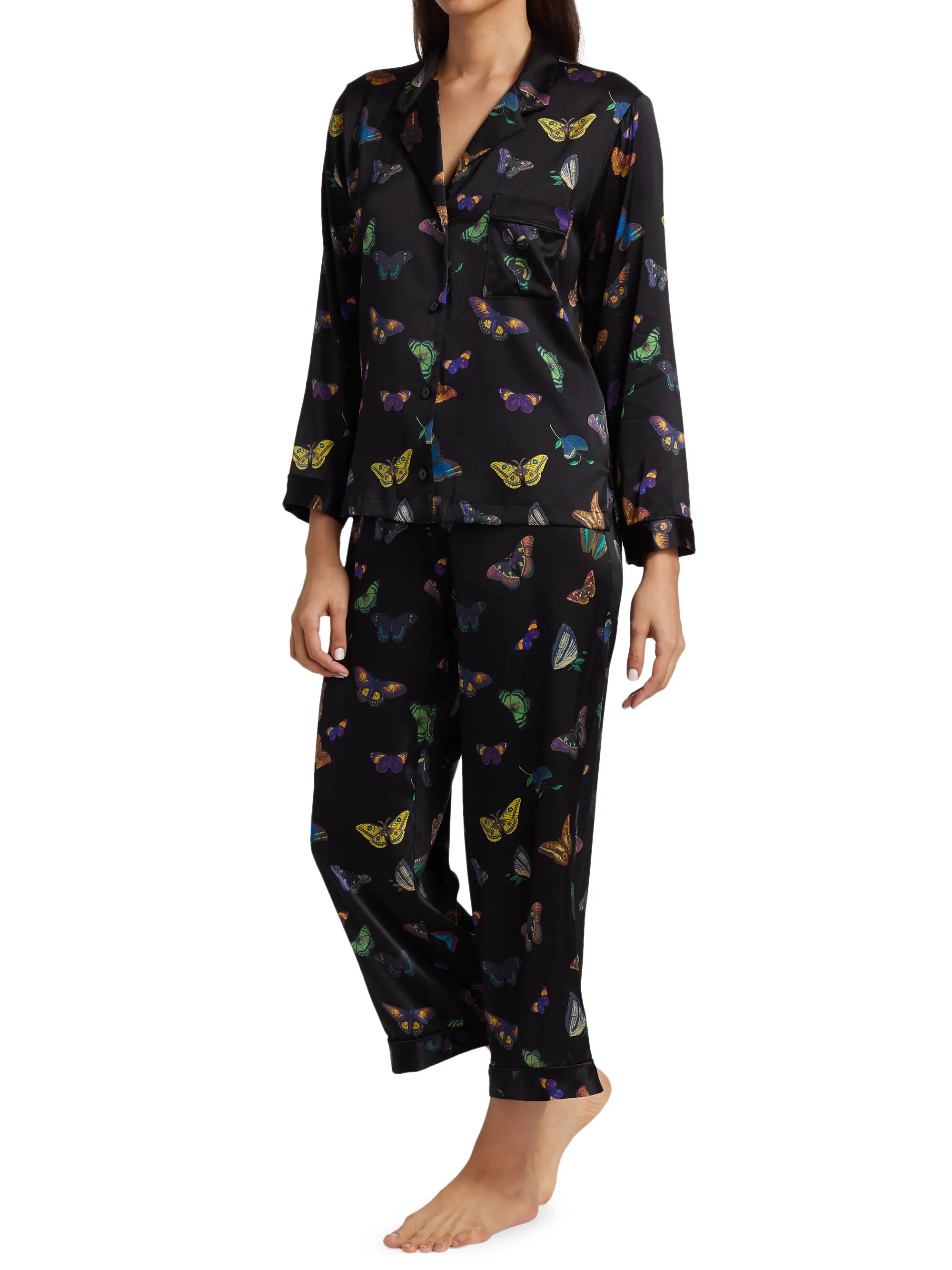Generation Love Nikki 2PIece Butterfly Print Pajama Set SaksFifthAvenue