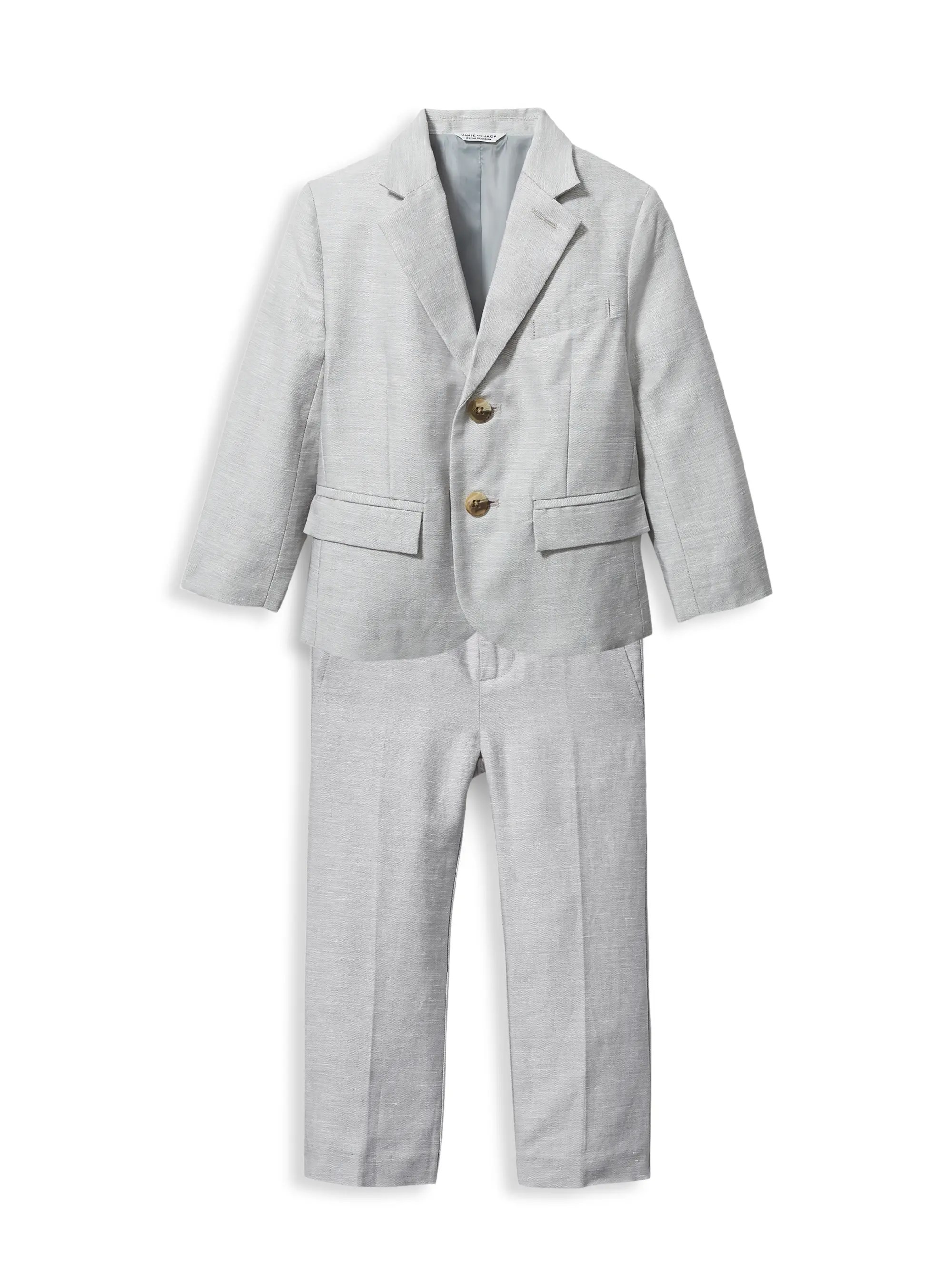 Shop Janie and Jack Baby Boy's, Little Boy's, & Boy's LinenBlend Dress