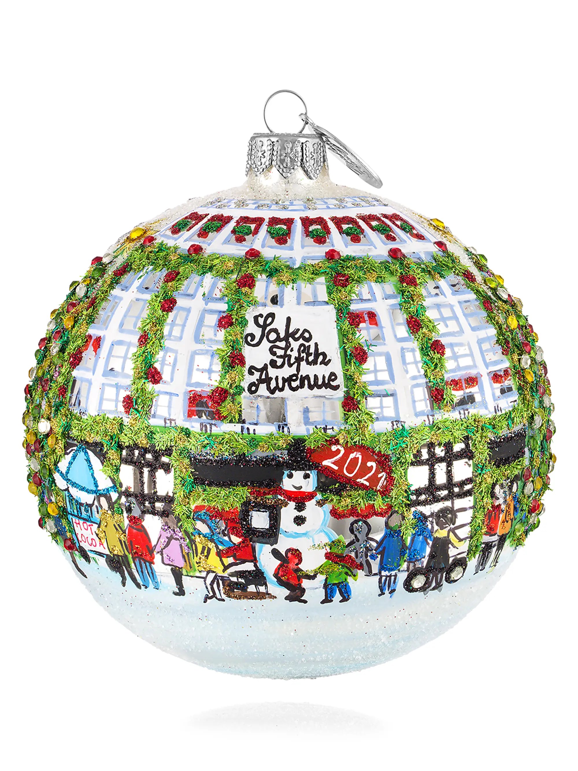 Shop Michael Storrings Michael Storring® Saks Fifth Avenue 2021 Ornament | Saks Fifth Avenue