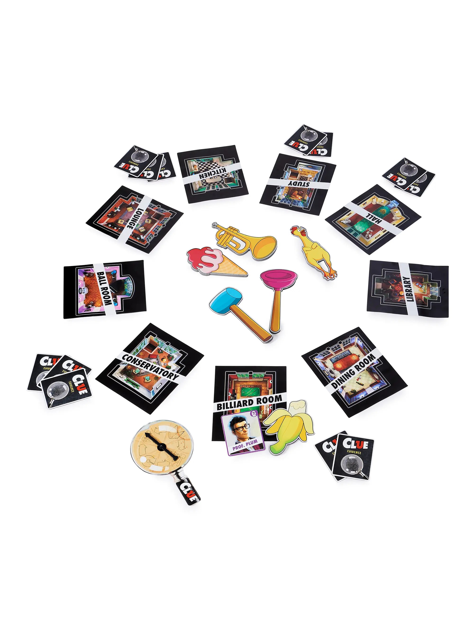 retro bord Shop Spinmaster Giant Clue: Mystery Party Retro Board Game | Saks Fifth Avenue