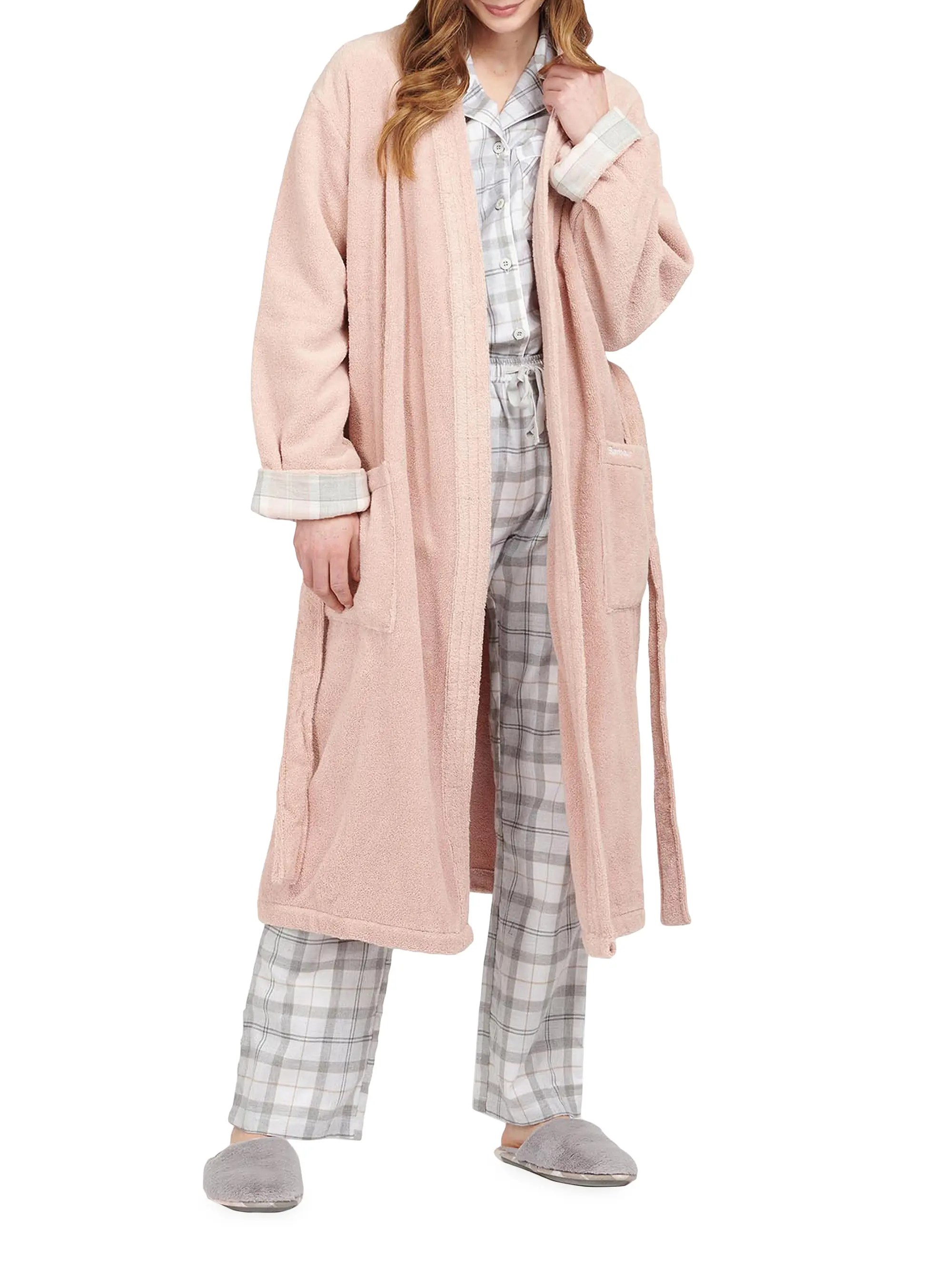 Shop Barbour Ada Terrycloth Robe Saks Fifth Avenue