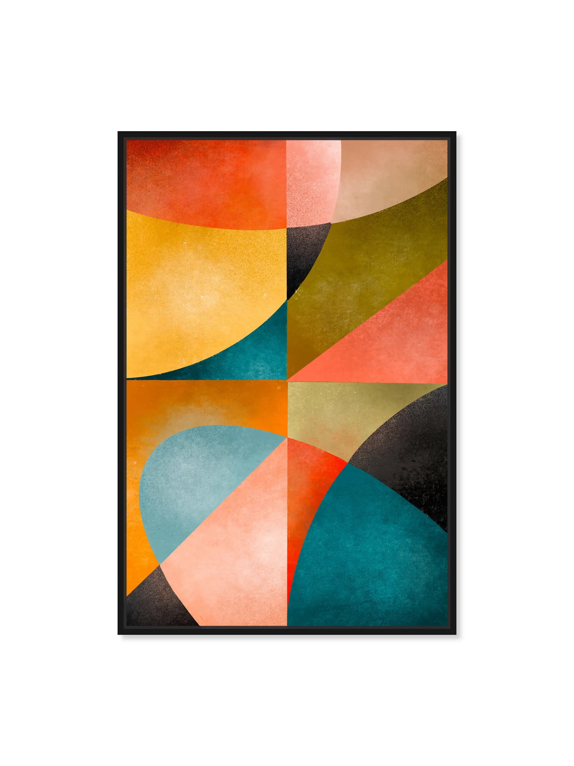 Shop Oliver Gal MidCentury Pop Framed Canvas Art Saks Fifth Avenue