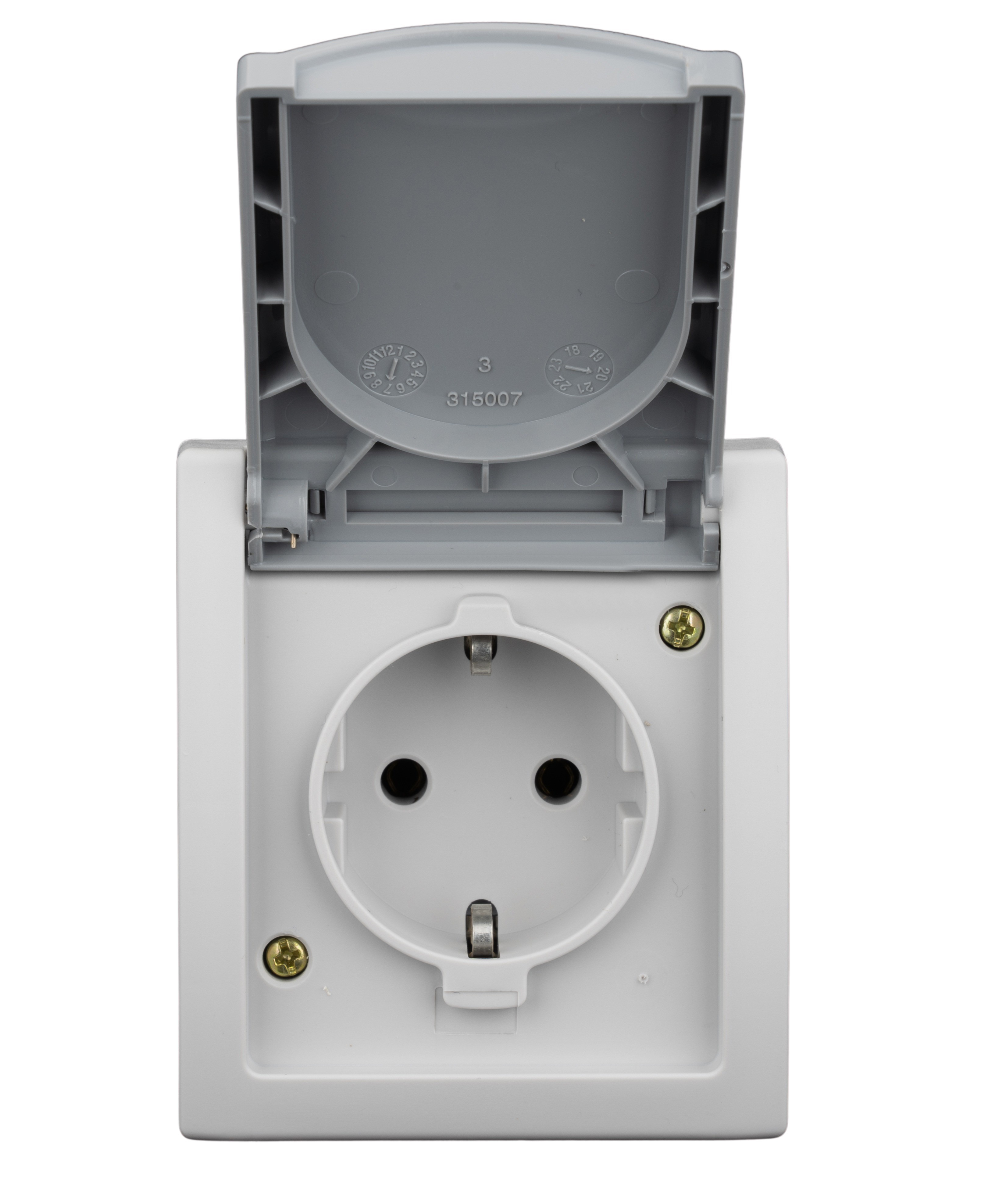 EV211001-- Steckdose, Steckklemme, IP54, Aufputz - elektrikshop.at