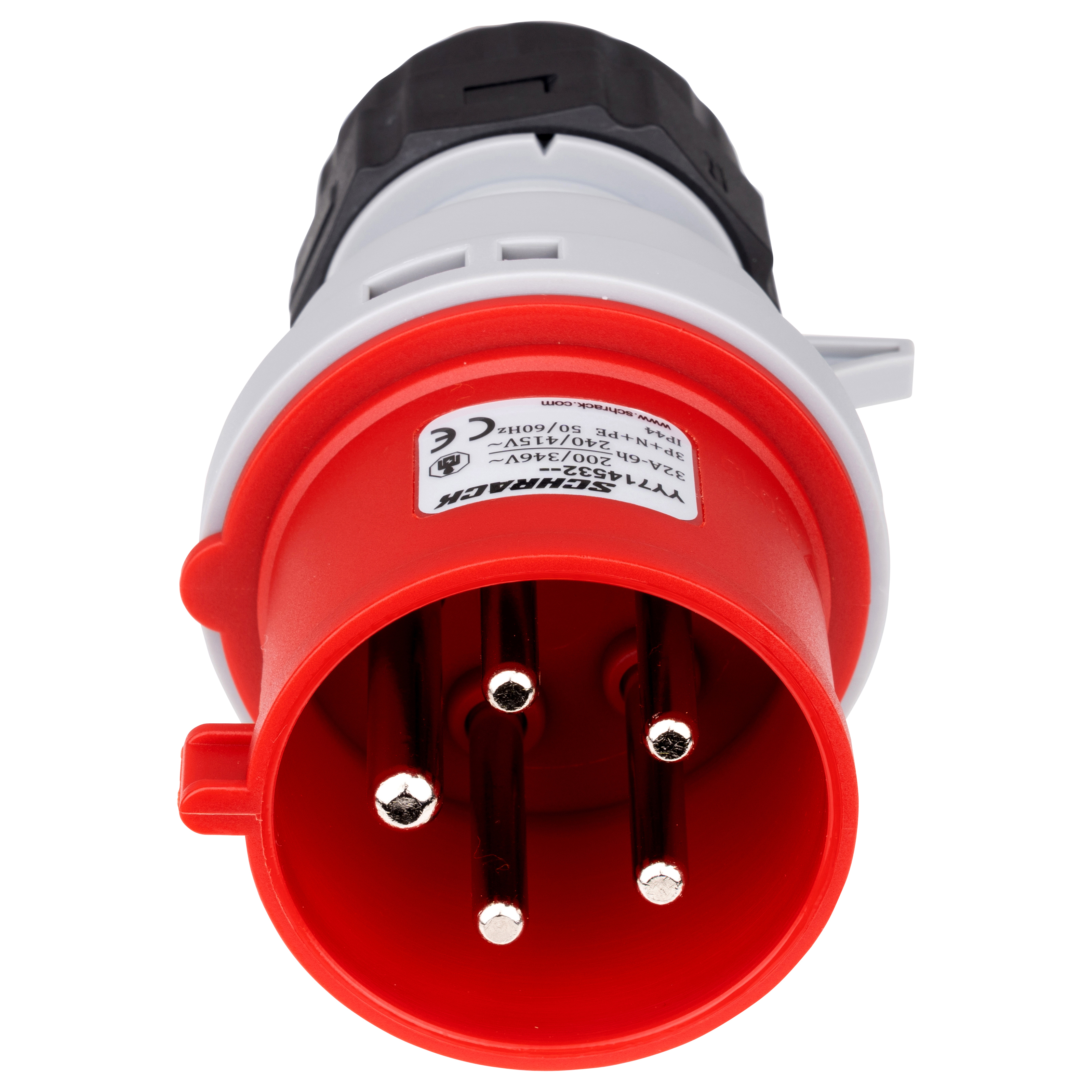 CEE-Stecker, 5-polig, 32A, 400V, IP44 YY714532-- - elektrikshop.at