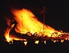 High flames gave status to ancient funeral pyres