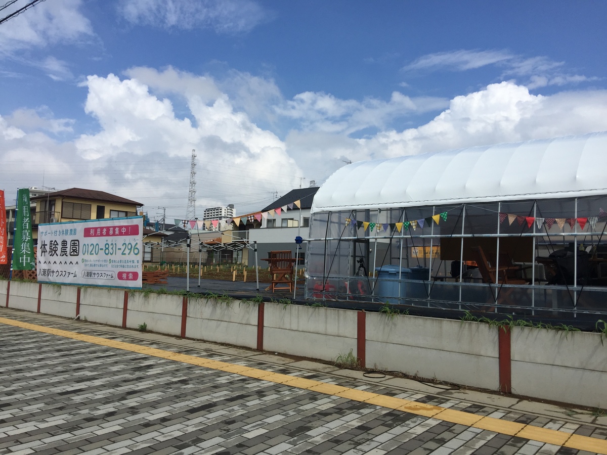 八潮駅サウスファーム(八潮市) 農業体験なら貸し農園（市民農園）のシェア畑