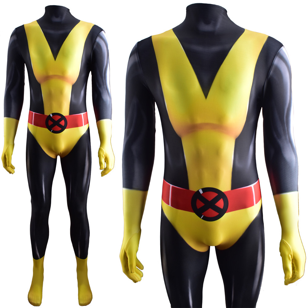 XMen Cosplay Costume Super Hero Kitty Pryde Halloween Outfit Lycra