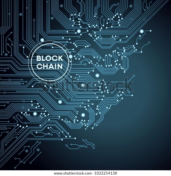 Blockchain Network Concept Distributed Ledger Technology