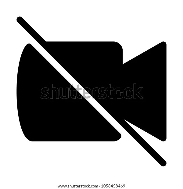 Camera Not Connected Stock Vector (Royalty Free) 1058458469