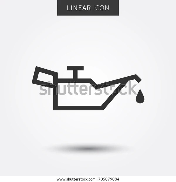 Check Motor Oil Level Vector Illustration Stock Vector