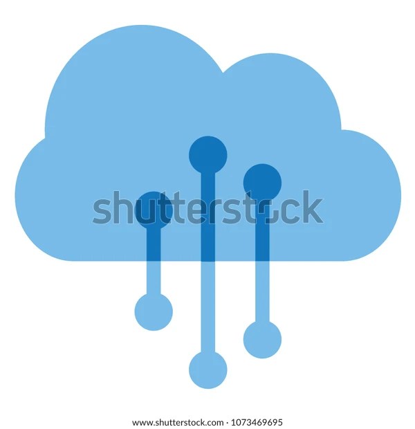 Network Cloud Logo Stock Vector (Royalty Free) 1073469695 Shutterstock