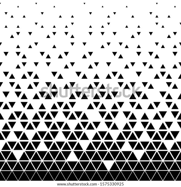 Triangular Geometric Pattern Black White Triangle Stock Vector (Royalty Free) 1575330925