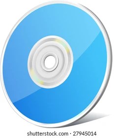 Vector Blue Cd Stock Vector (Royalty Free) 27945014 | Shutterstock
