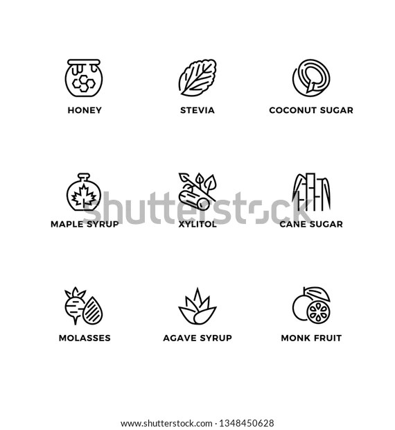 Vector Set Design Elements Logo Design Stock Vector (Royalty Free
