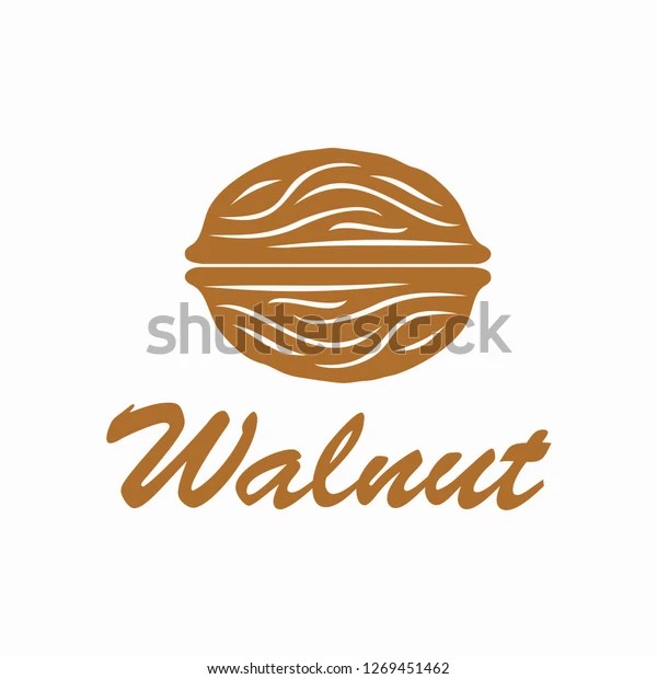 Walnut Vector Icon Stock Vector (Royalty Free) 1269451462