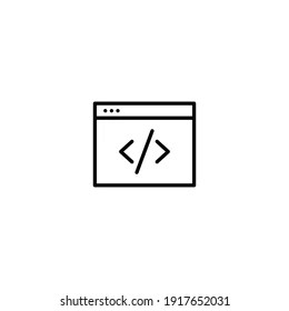 Html Coding Icon Imagenes Fotos De Stock Y Vectores Shutterstock