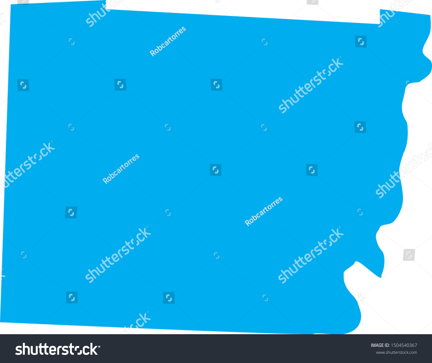 belmont County map in ohio state Royalty Free Stock Vector 1504540367