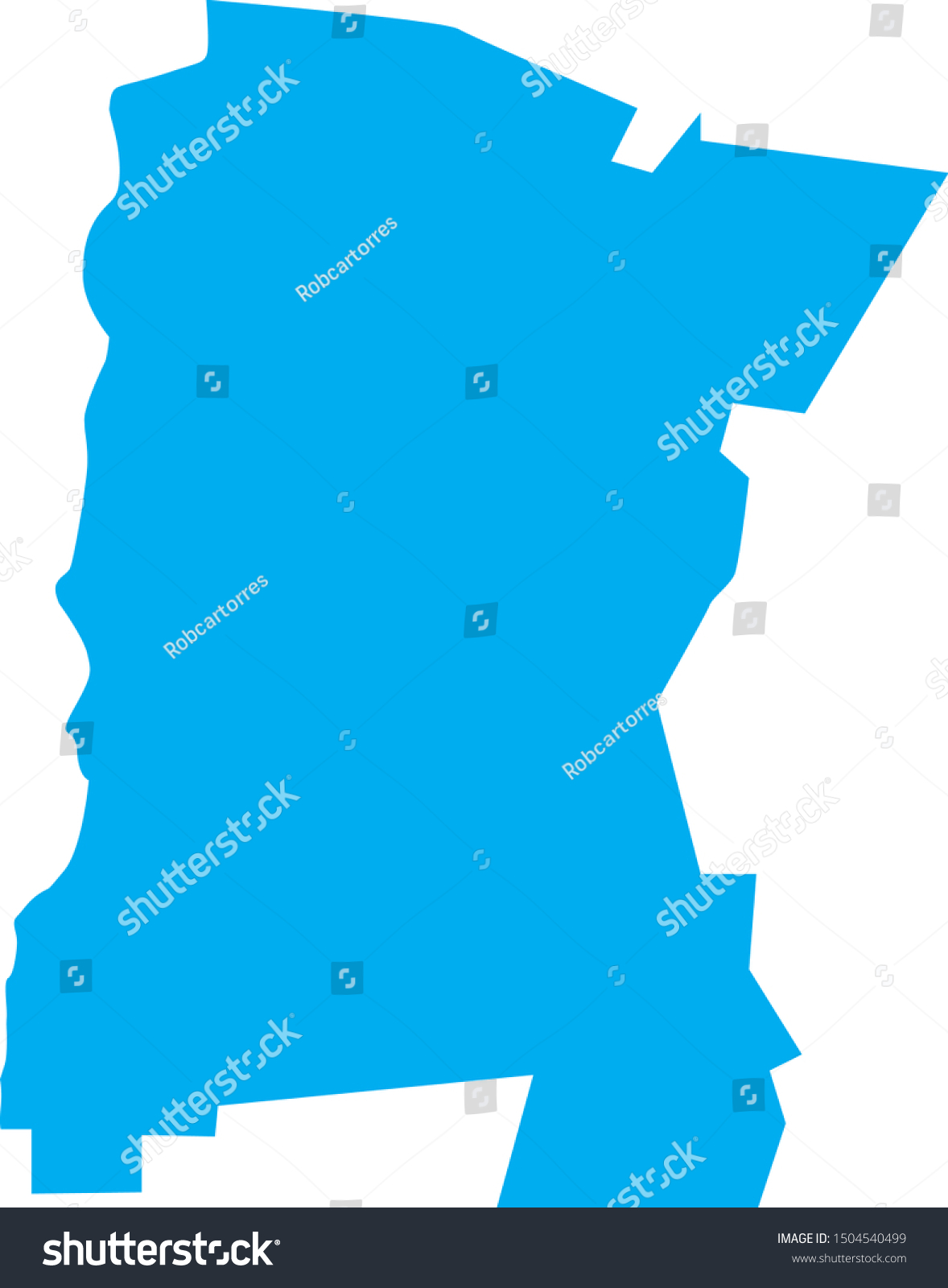 sullivan county map in state of New Hampshire Royalty Free Stock