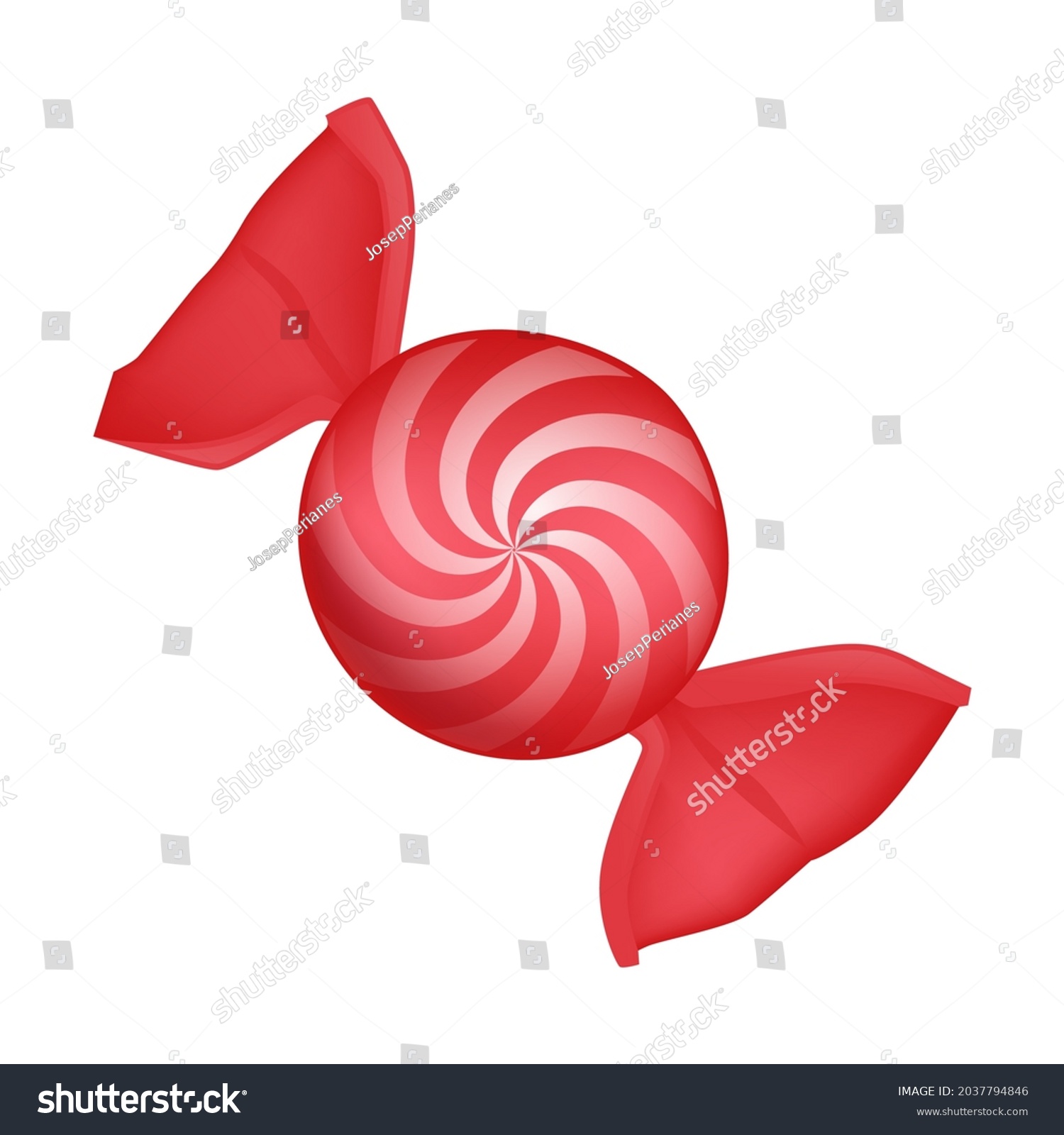 Candy Emoji Icon Illustration Sign. Children Royalty Free Stock Vector 2037794846