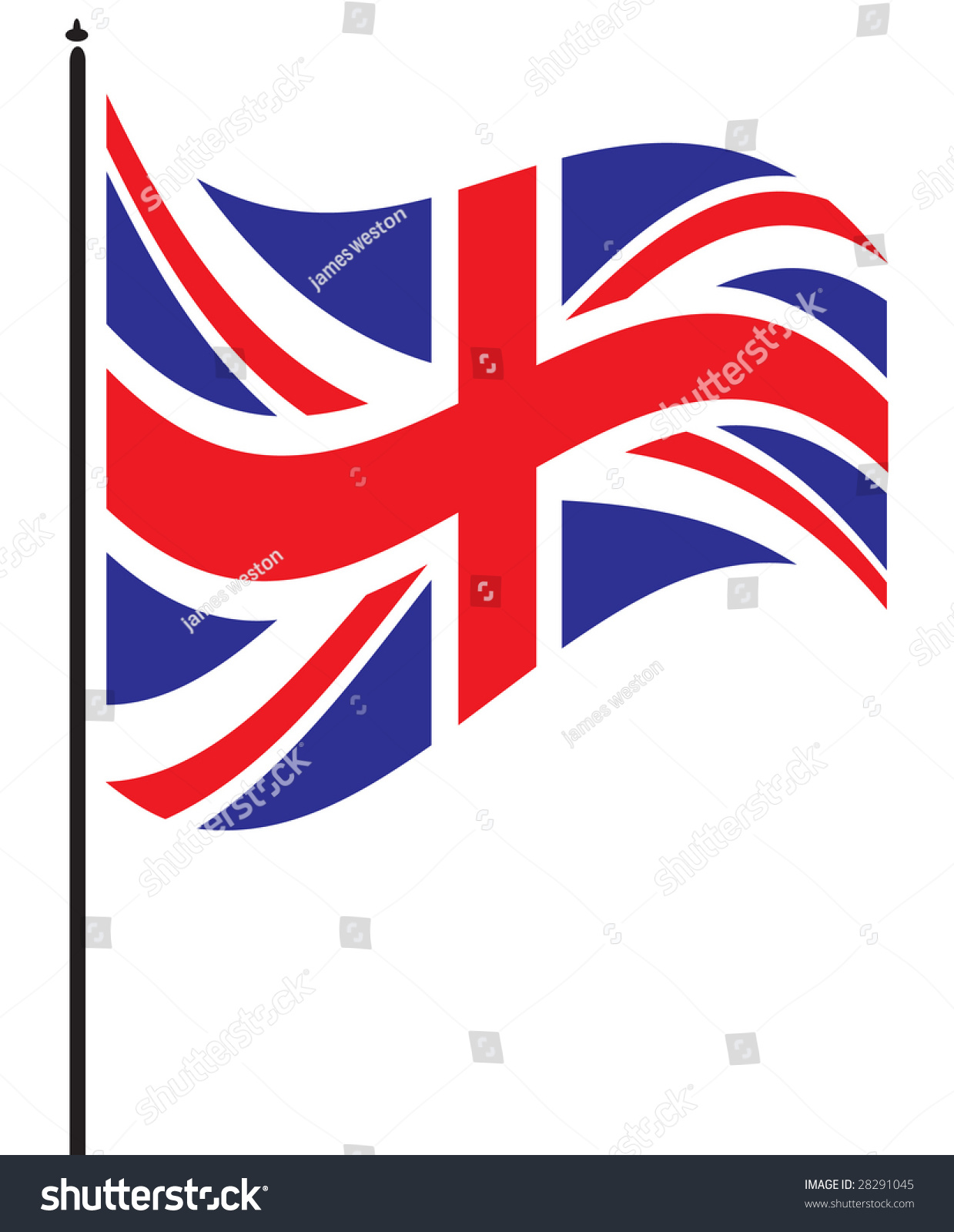 british flag Royalty Free Stock Vector 28291045