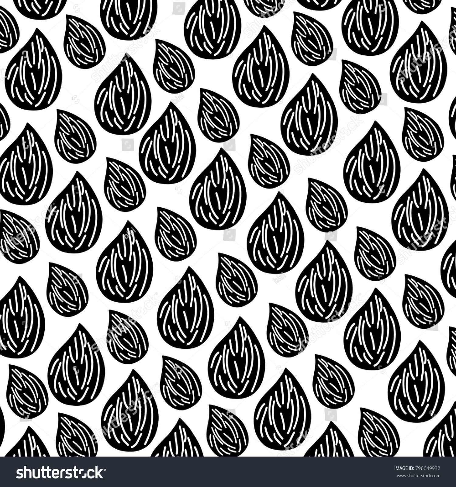 Leaf Texture Background Stock Vector (Royalty Free) 796649932