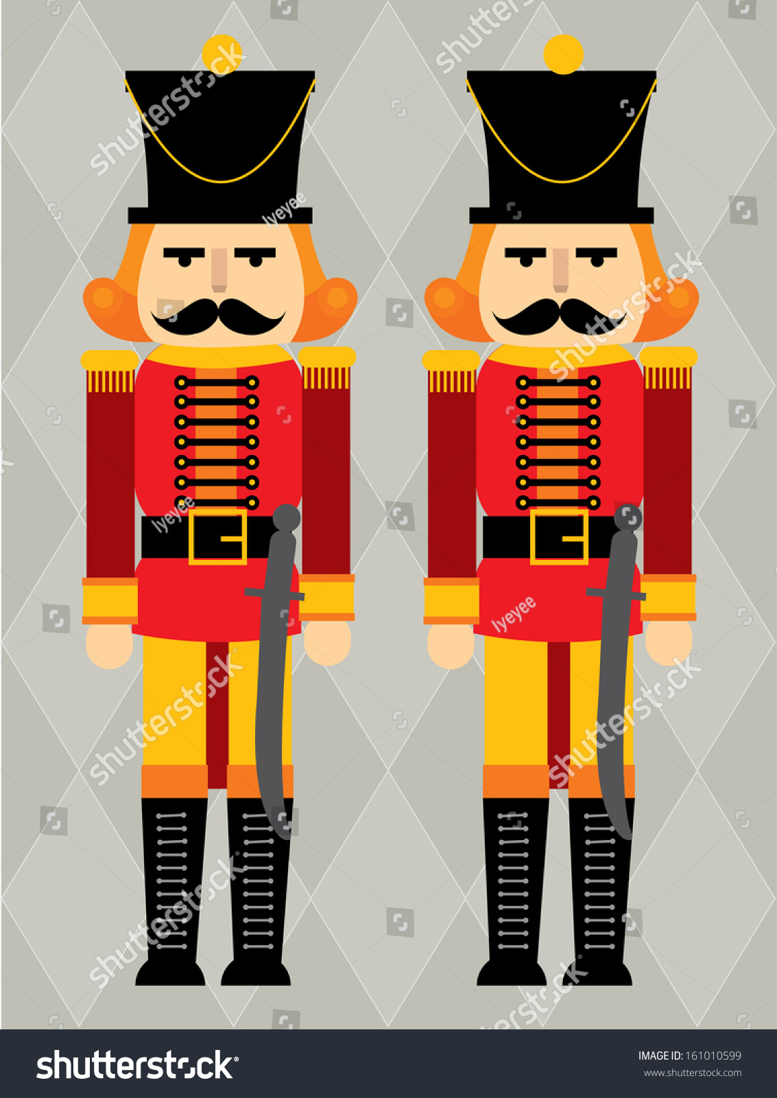 Nutcracker Vector/Illustration 161010599 Shutterstock