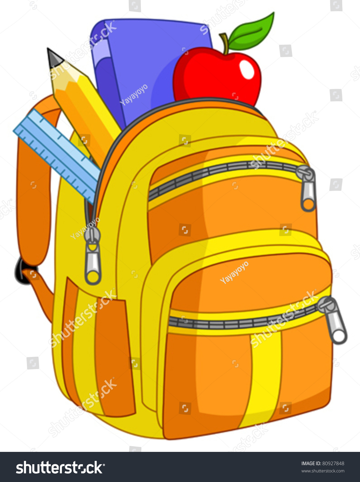 School bags clip art Images, Stock Photos & Vectors Shutterstock