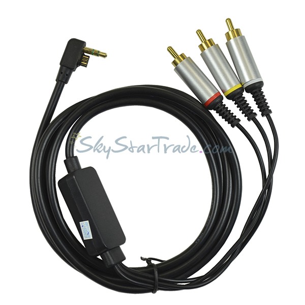 Sony PSP 3000 2000 Slim AV TV Analog Composite Video and Stereo Audio