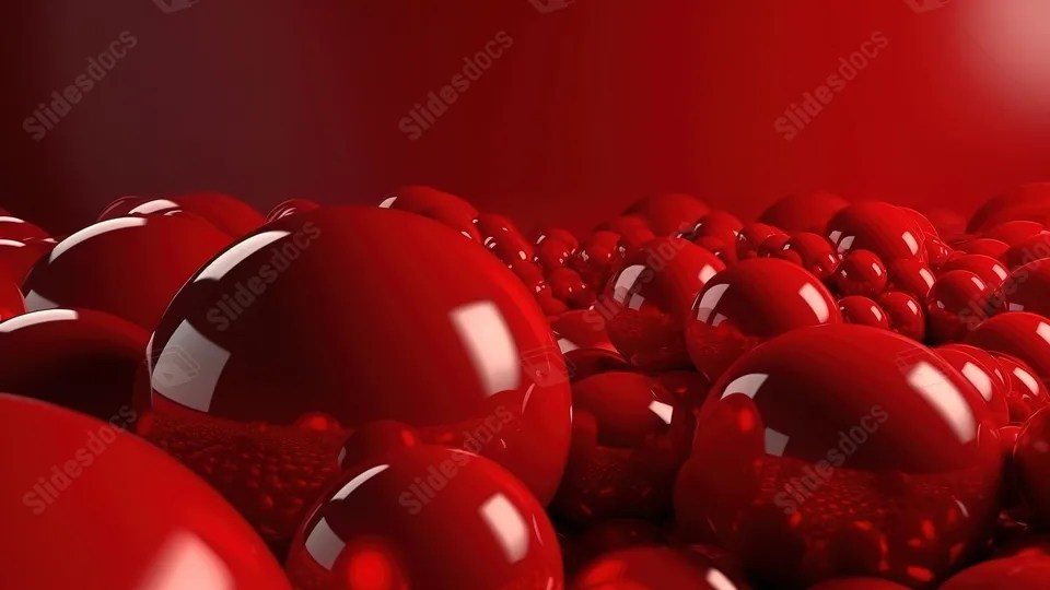 Exploring 3d Geometry With Red Spheres A Stunning Rendered Image