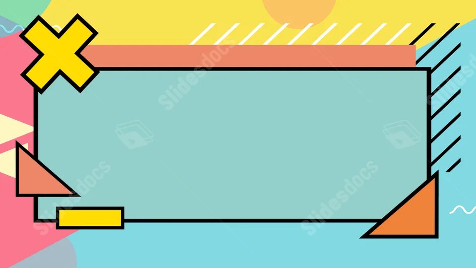 Frame Text Box Dialog Simple Geometric Powerpoint Background For Free Download Slidesdocs