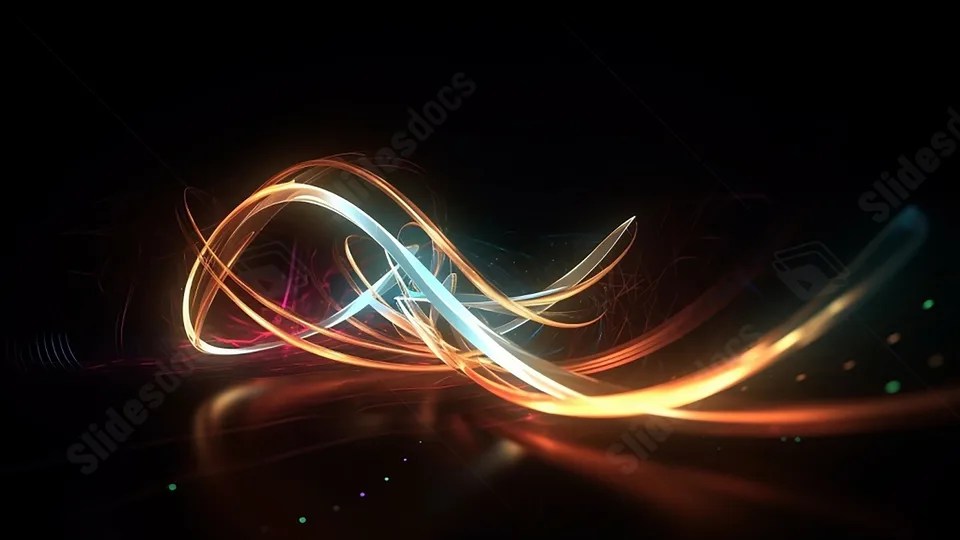 Light Effect Light Effect Flash Linear Powerpoint Background For Free