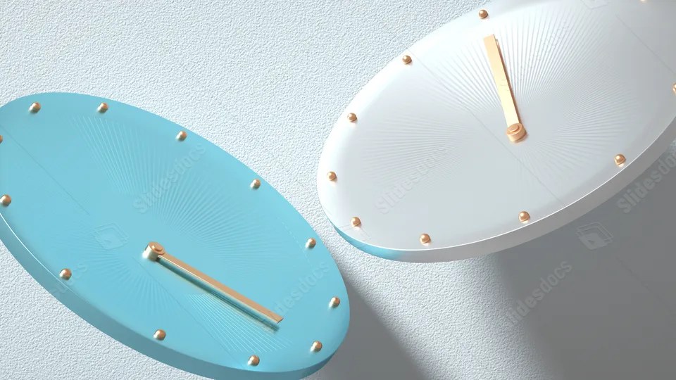 Time Alarm Clock Simple C4d Powerpoint Background For Free Download