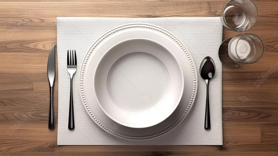 Best Placemat Powerpoint Background For Presentation