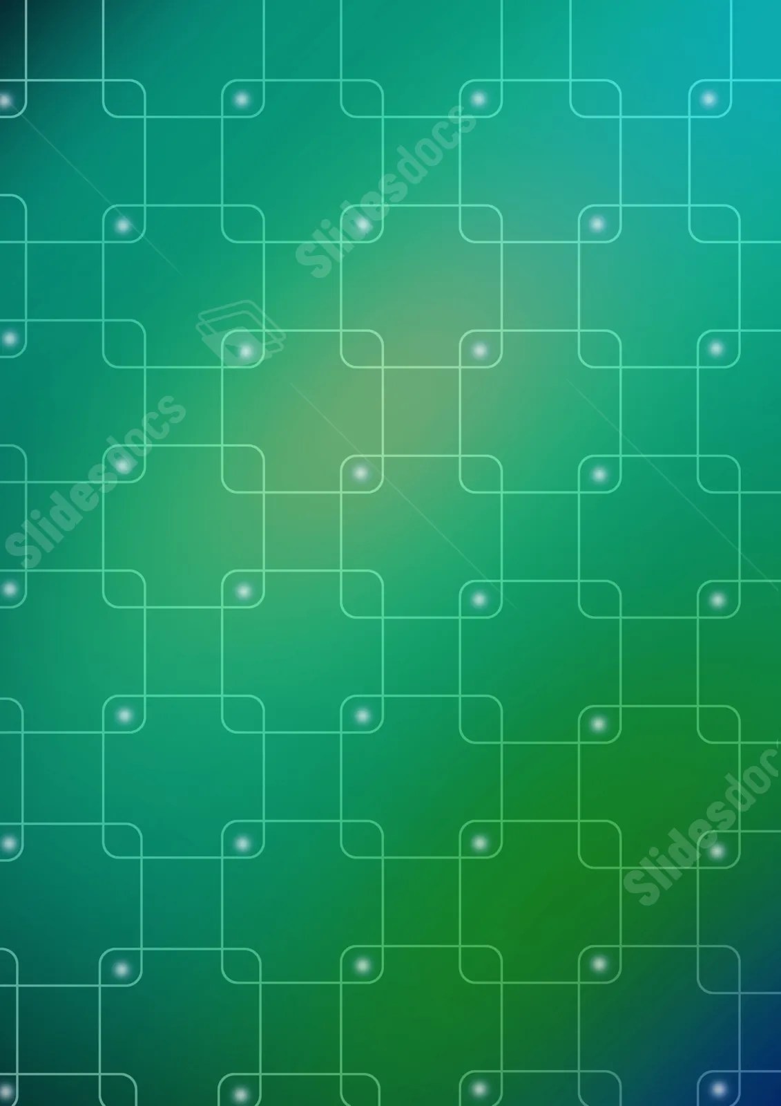 Abstract Matte Green Blur Page Border Background Word Template And