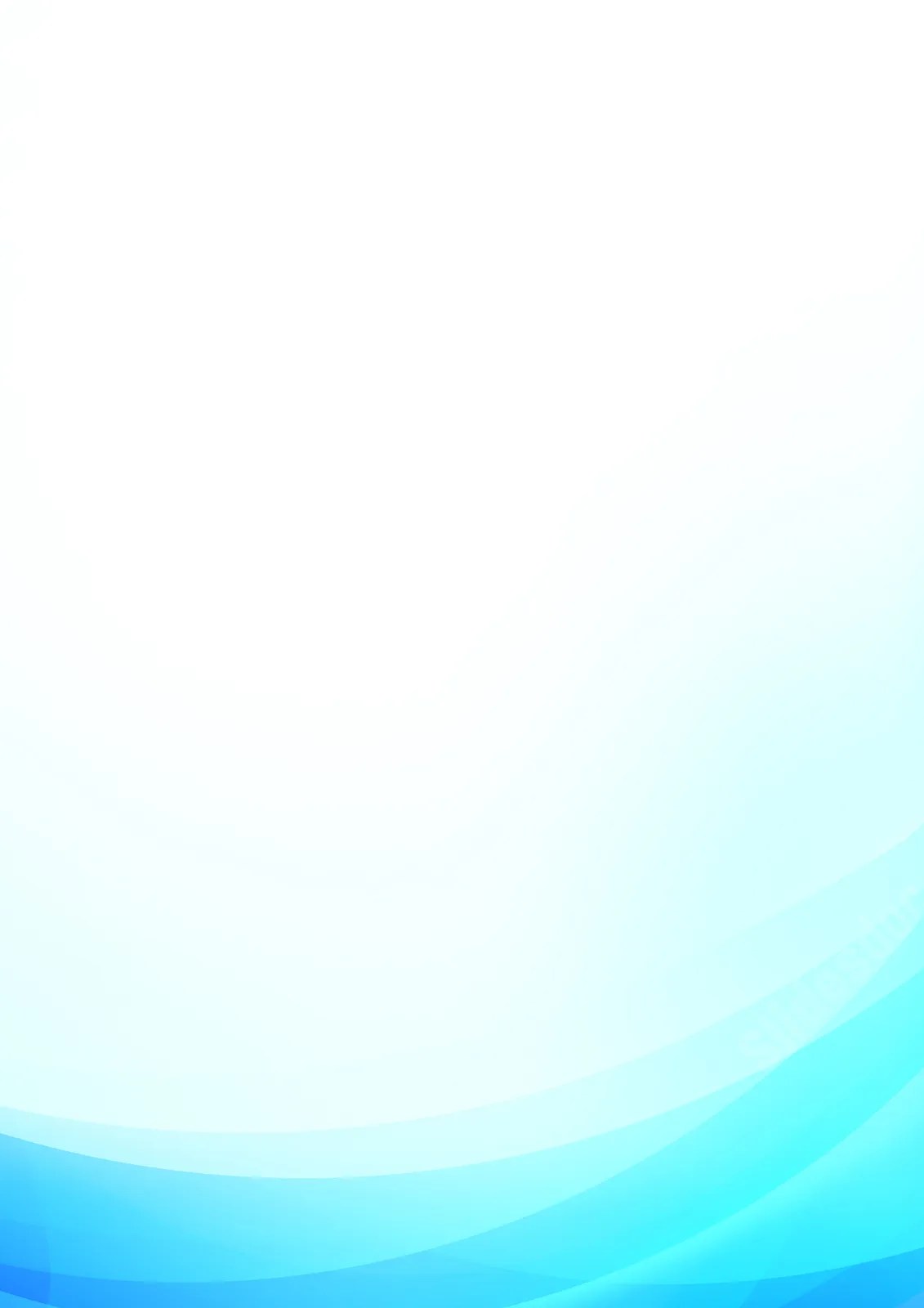 Blue And White Wave In Abstract Form Page Border Background Word