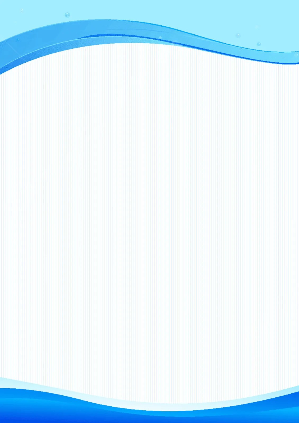 Blue Gradient Texture System Page Border Background Word Template And