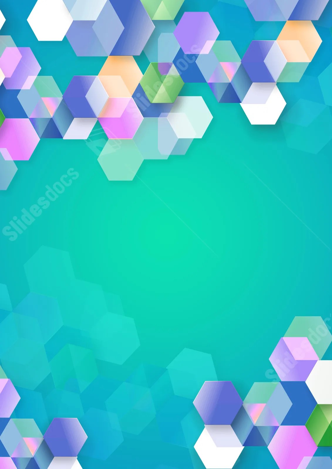 Business With Abstract Geometric Elements Page Border Background Word Template And Google Docs