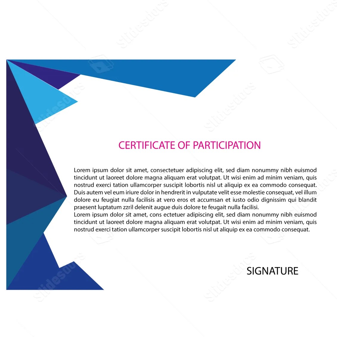 Certificate Diploma Frame Modern Word Template And Google Docs For Free