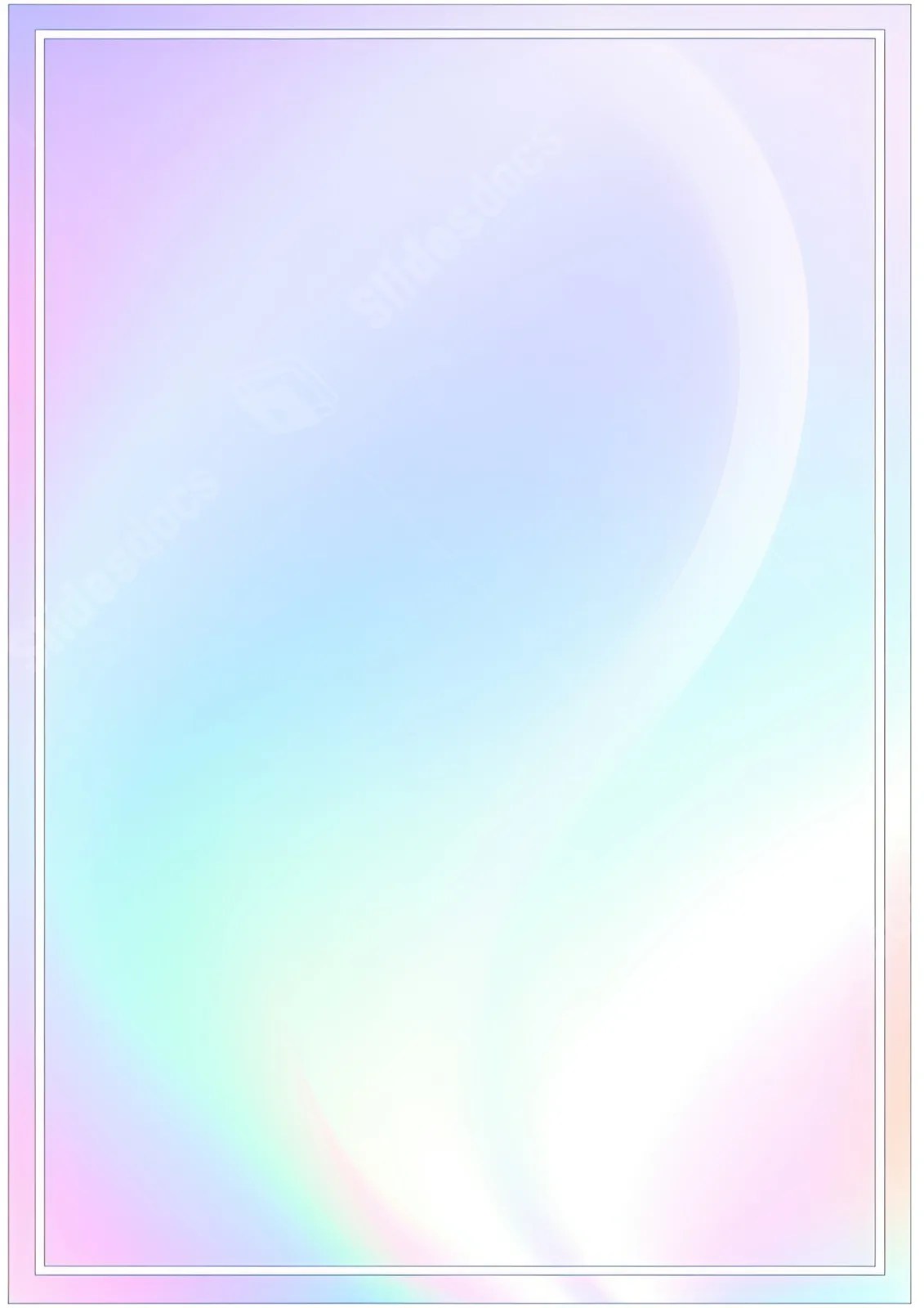 Abstract Image Frame White Background Word Template And Google Docs For Free Download