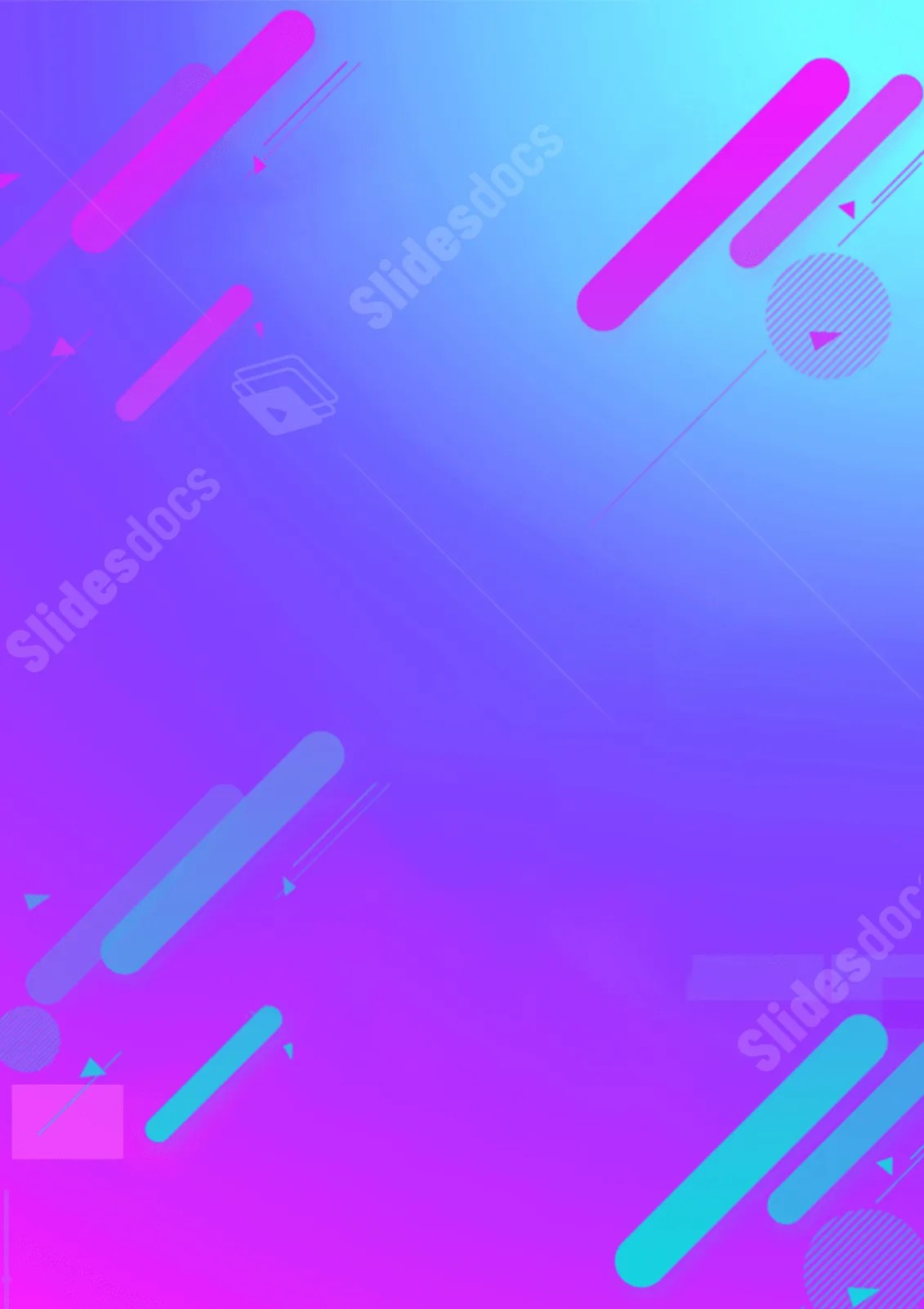 Gradient Wall With Multicolored Background Page Border Background Word