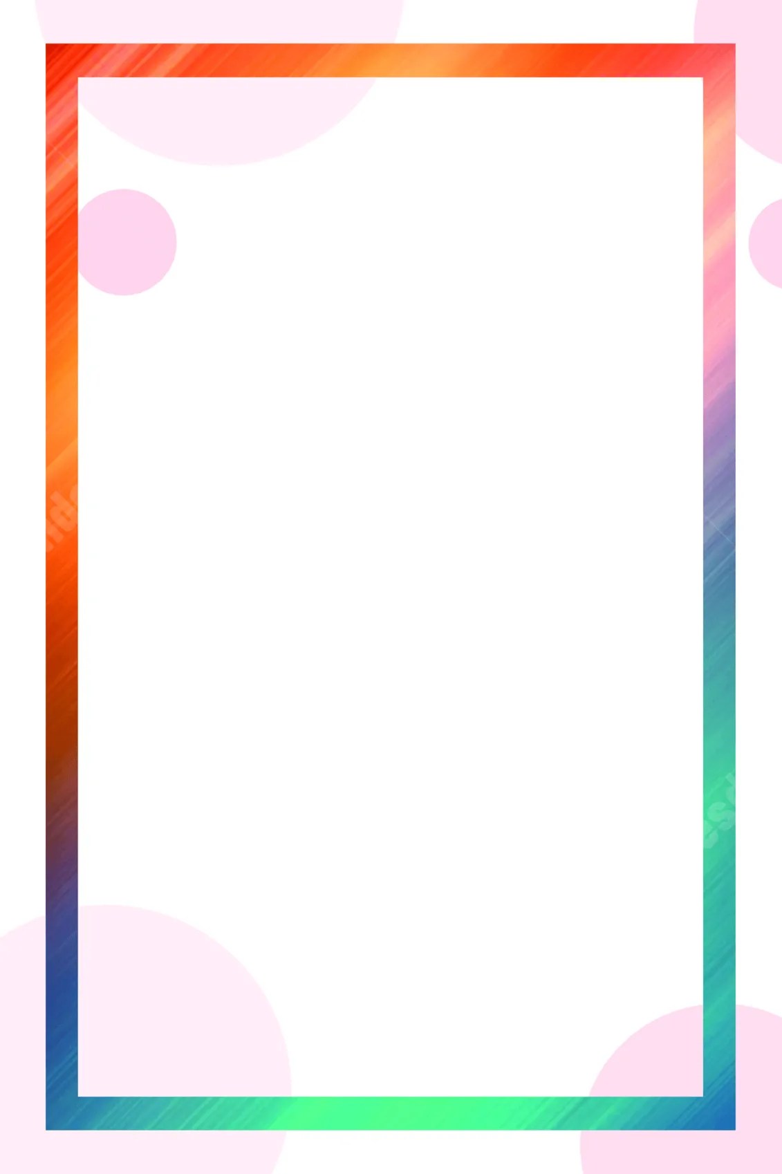 Motion Picture Film Tape Page Border And Printable Background in Word