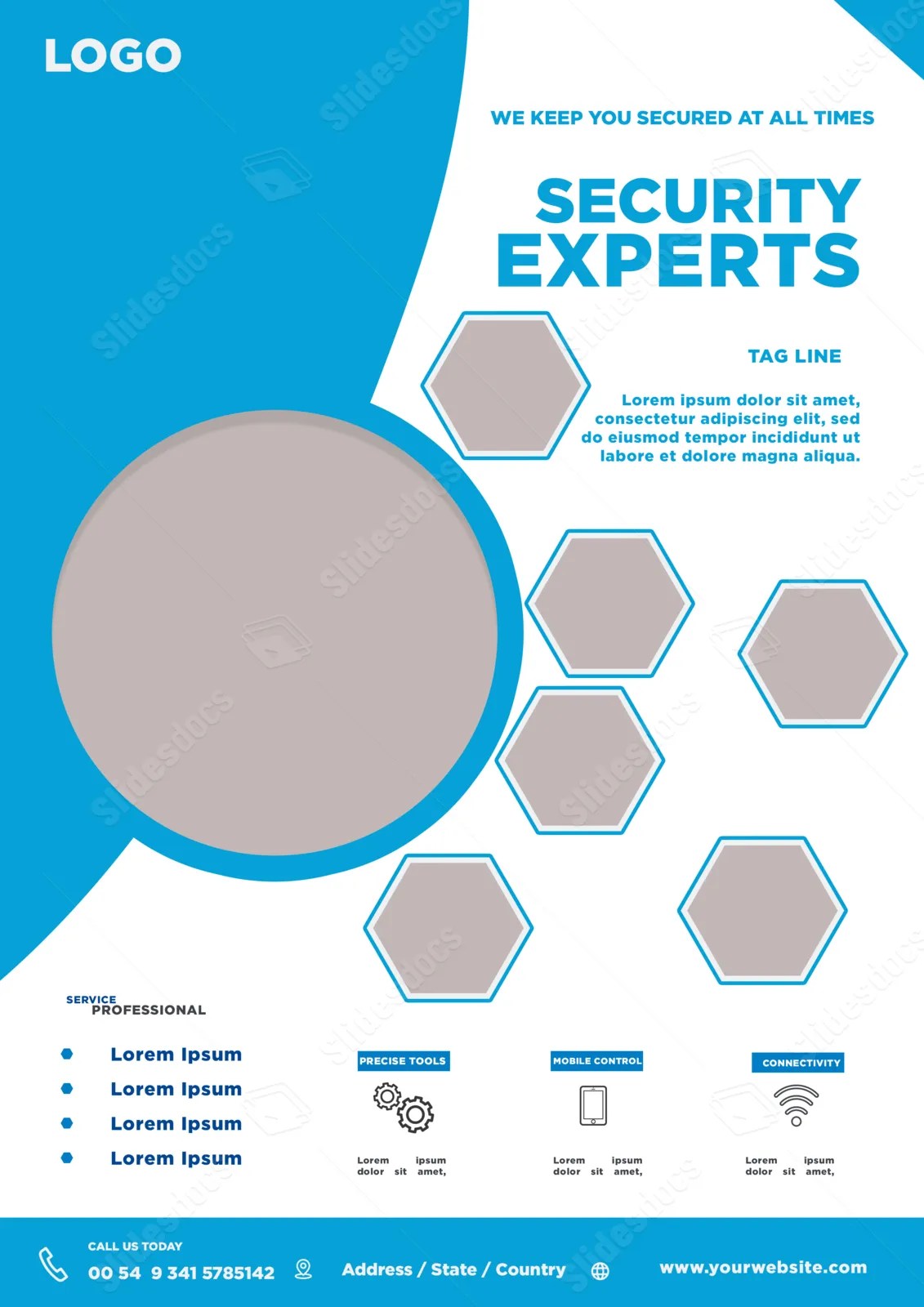 Security Check Person Guard Word Template And Google Docs For Free Download