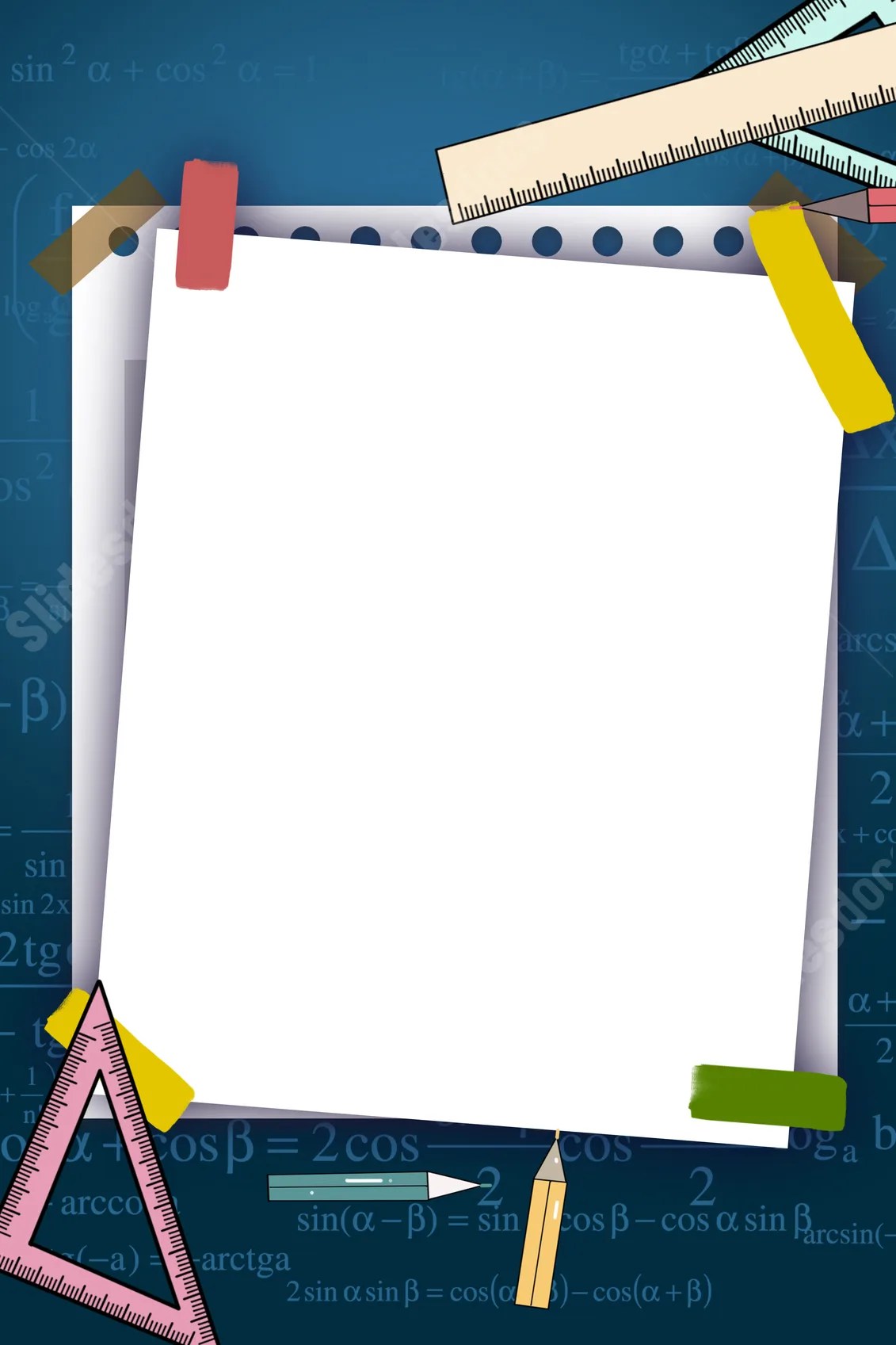 Math Border For Microsoft Word