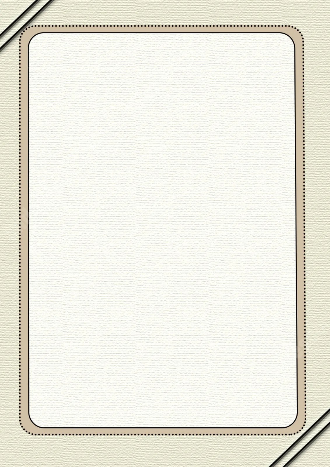 Textured Paper With A Simple Texture Page Border Background Word