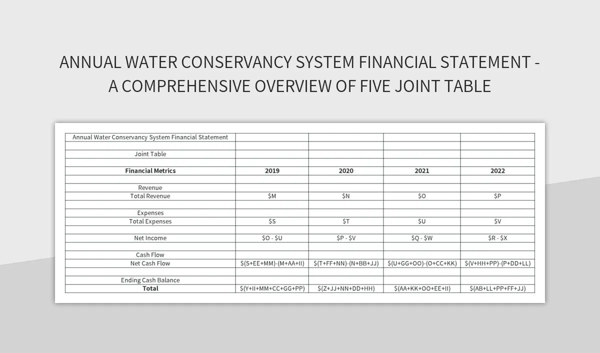Free Joint Tables Templates For Google Sheets And Microsoft Excel